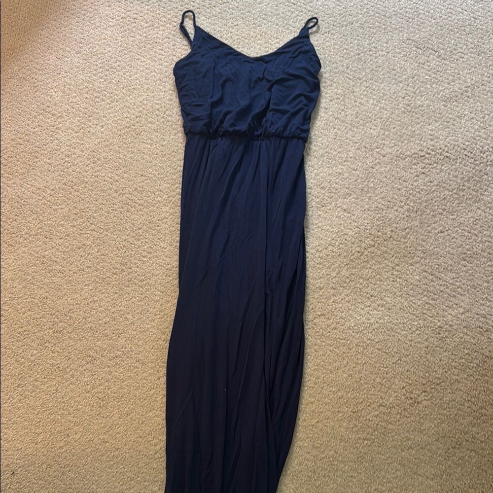 Lulus Navy Blue Maxi Dress